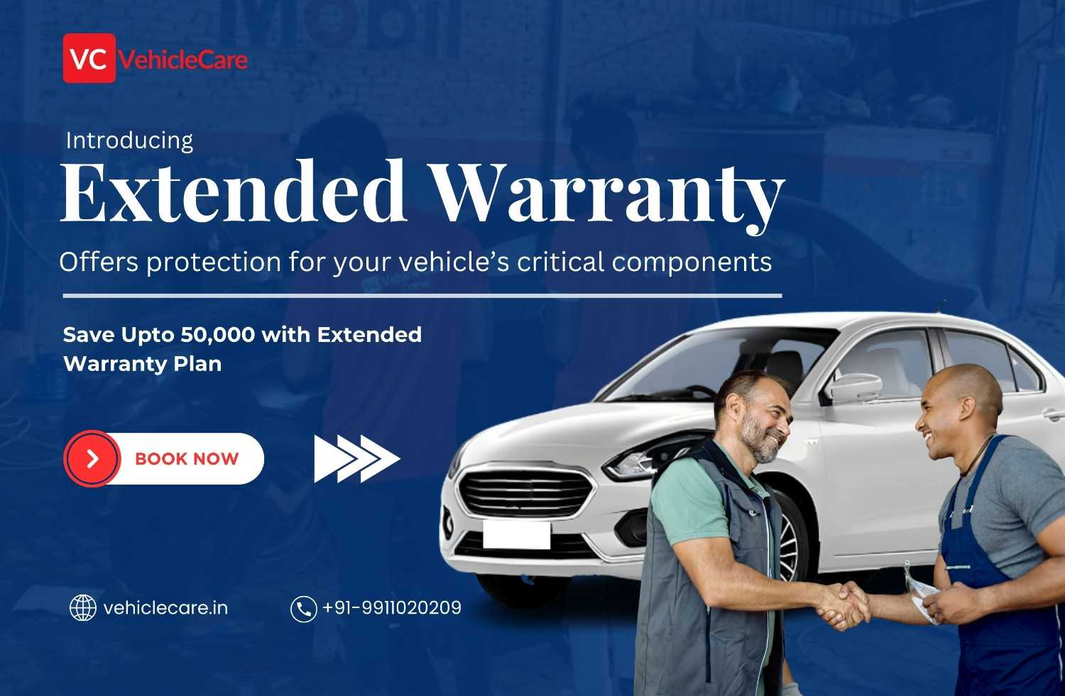 save upto 50% off with extended warranty plan