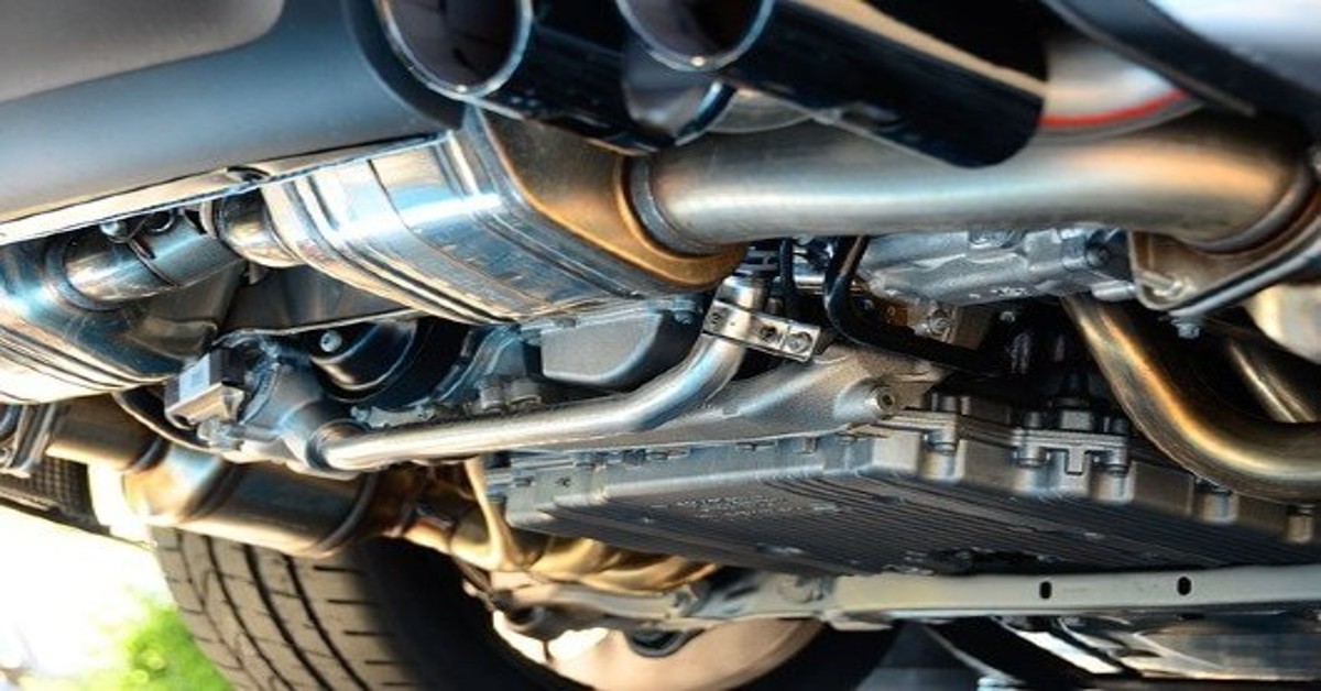 Undercarriage of a car