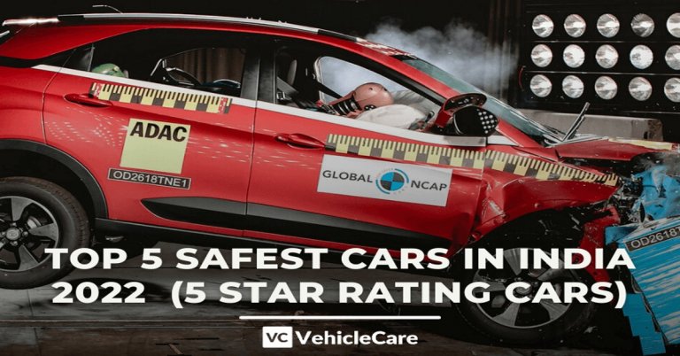 Top 5 Safest Cars in India 2022 (5 Star Rating Cars) – VehicleCare