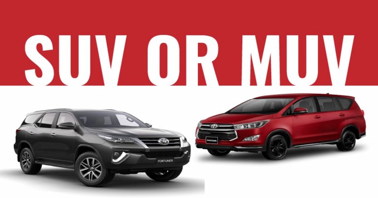 SUV Vs MUV: Which One is Right For You?