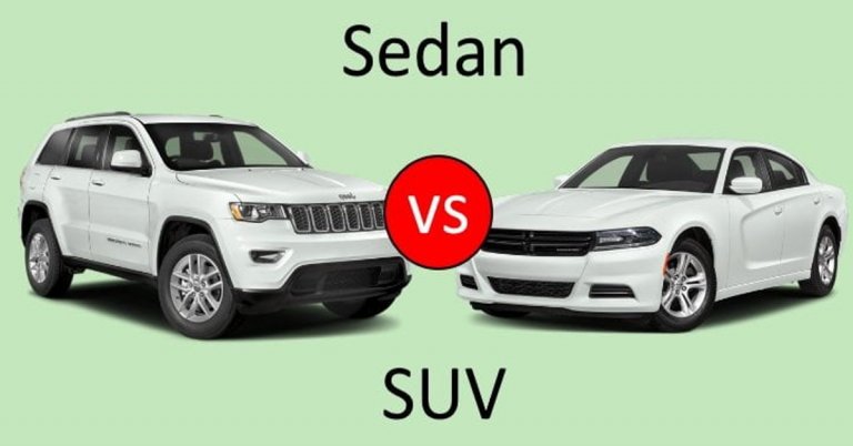 Sedan Vs SUV: Which One is Right For You?